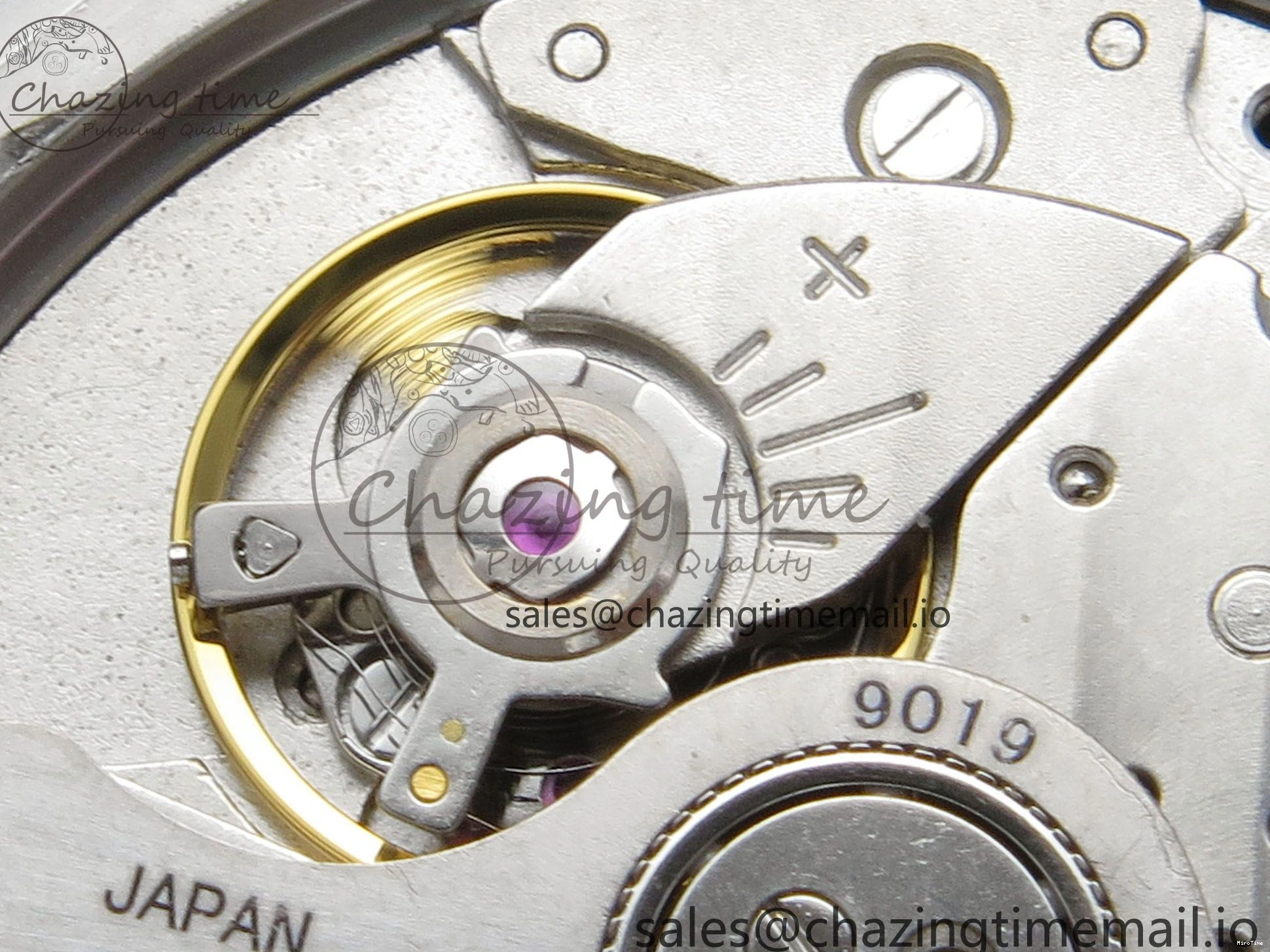 MIROTIME 0419 Pilot Mark XX BLSF 1:1 Best Edition Black Blue Dial on Blue Rubber Strap MIYOTA Sleek 6989